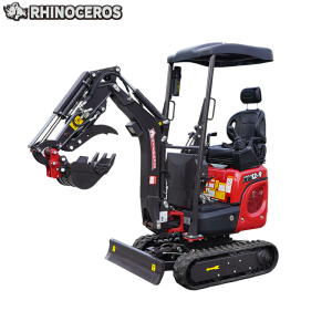 Foto Resmi Pabrik Ekskavator Mini Rhinoceros XN12-9 1,2 Ton